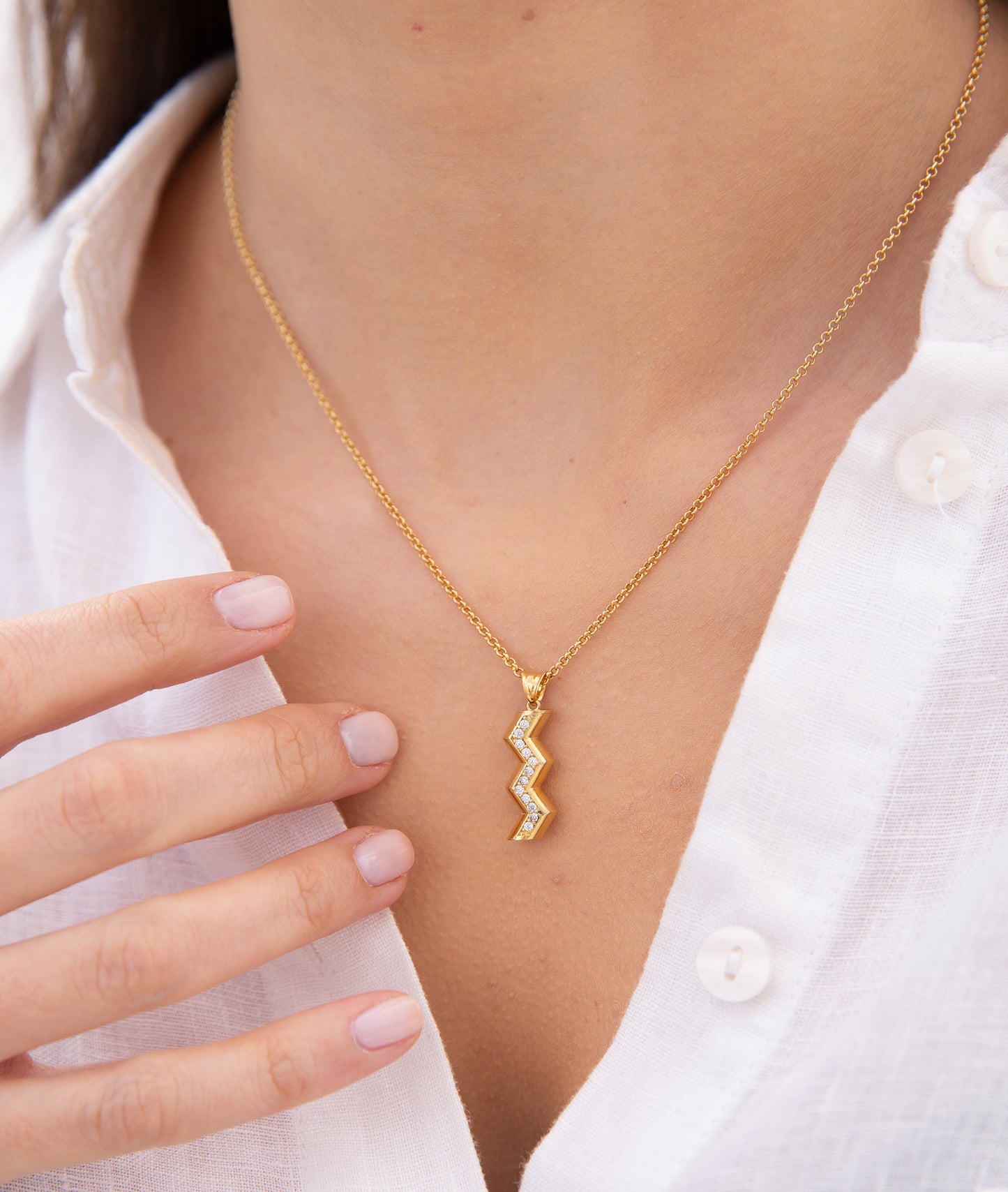 Zig Zag Necklace