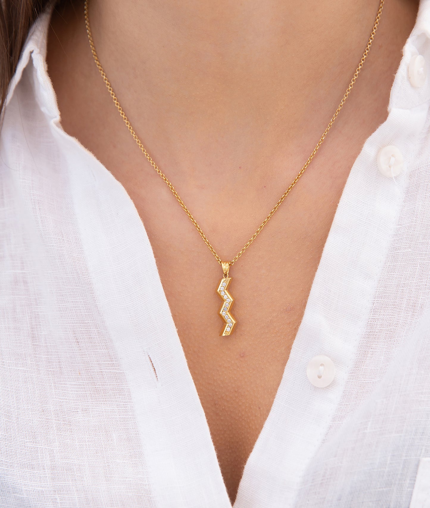 Zig Zag Necklace