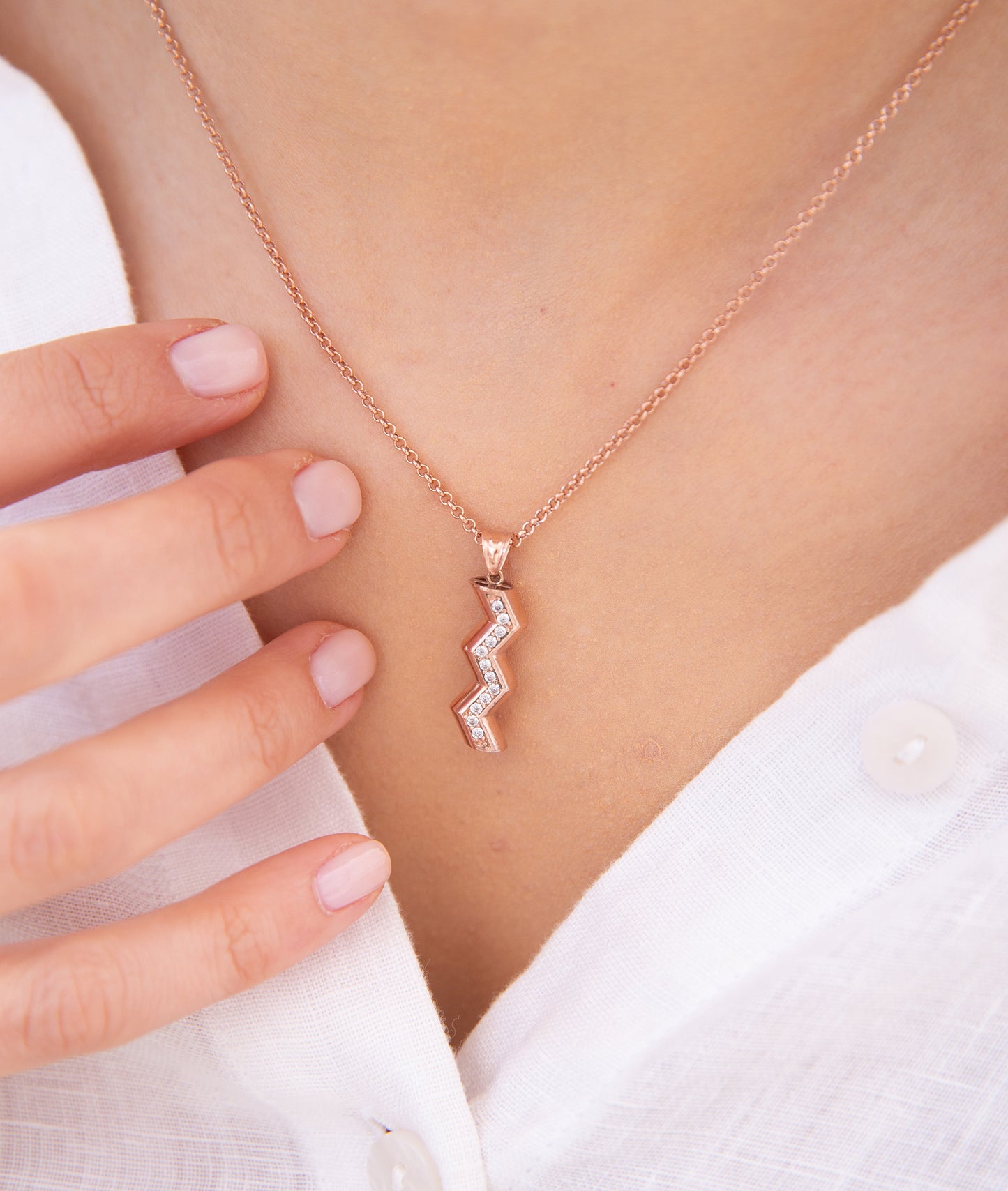Zig Zag Necklace