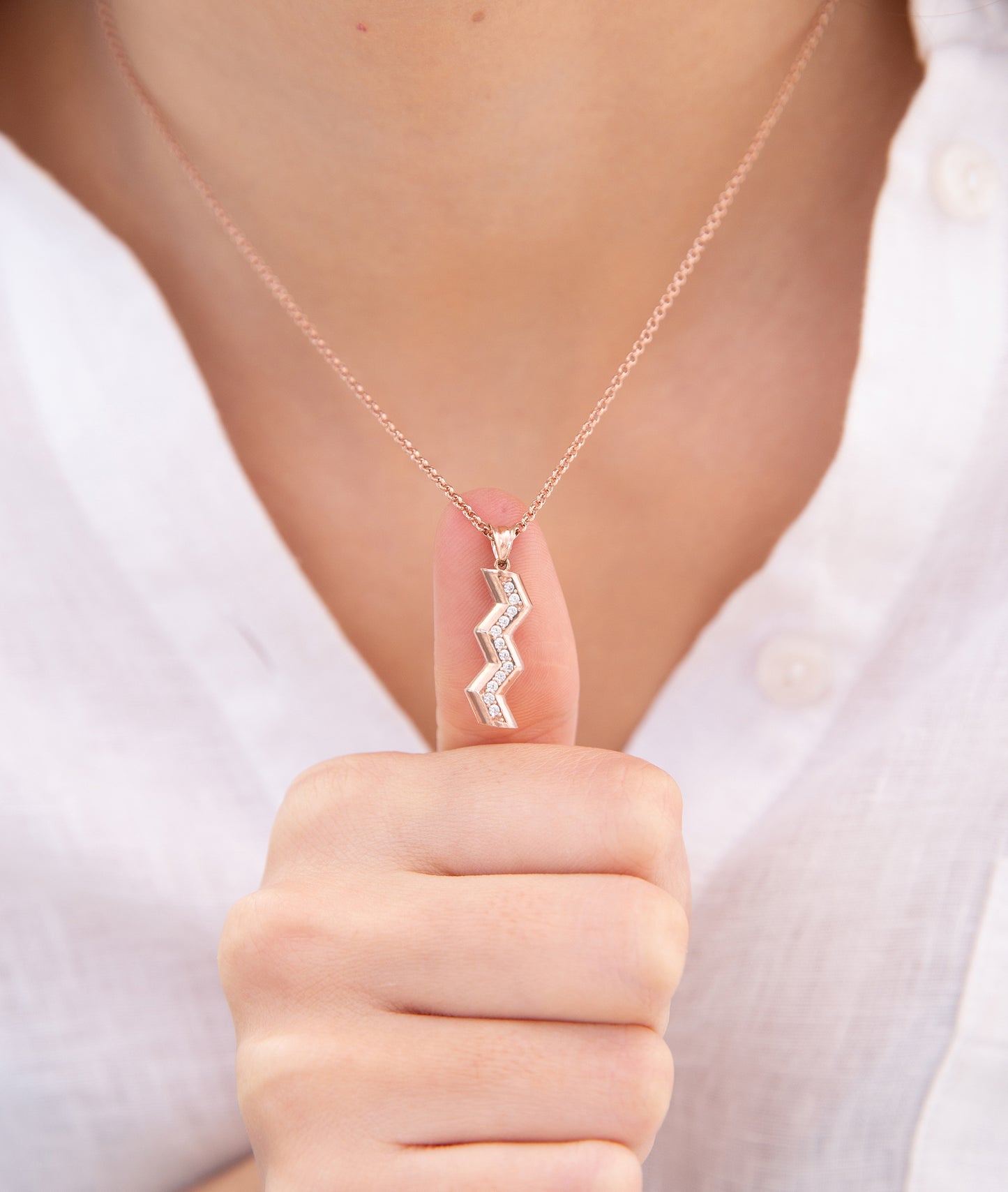 Zig Zag Necklace