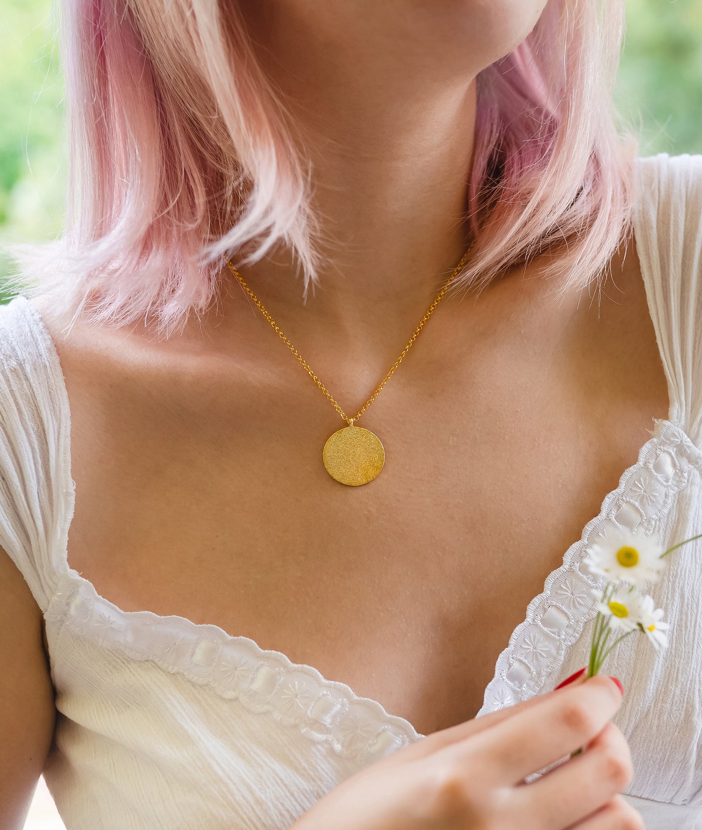 Disc Necklace