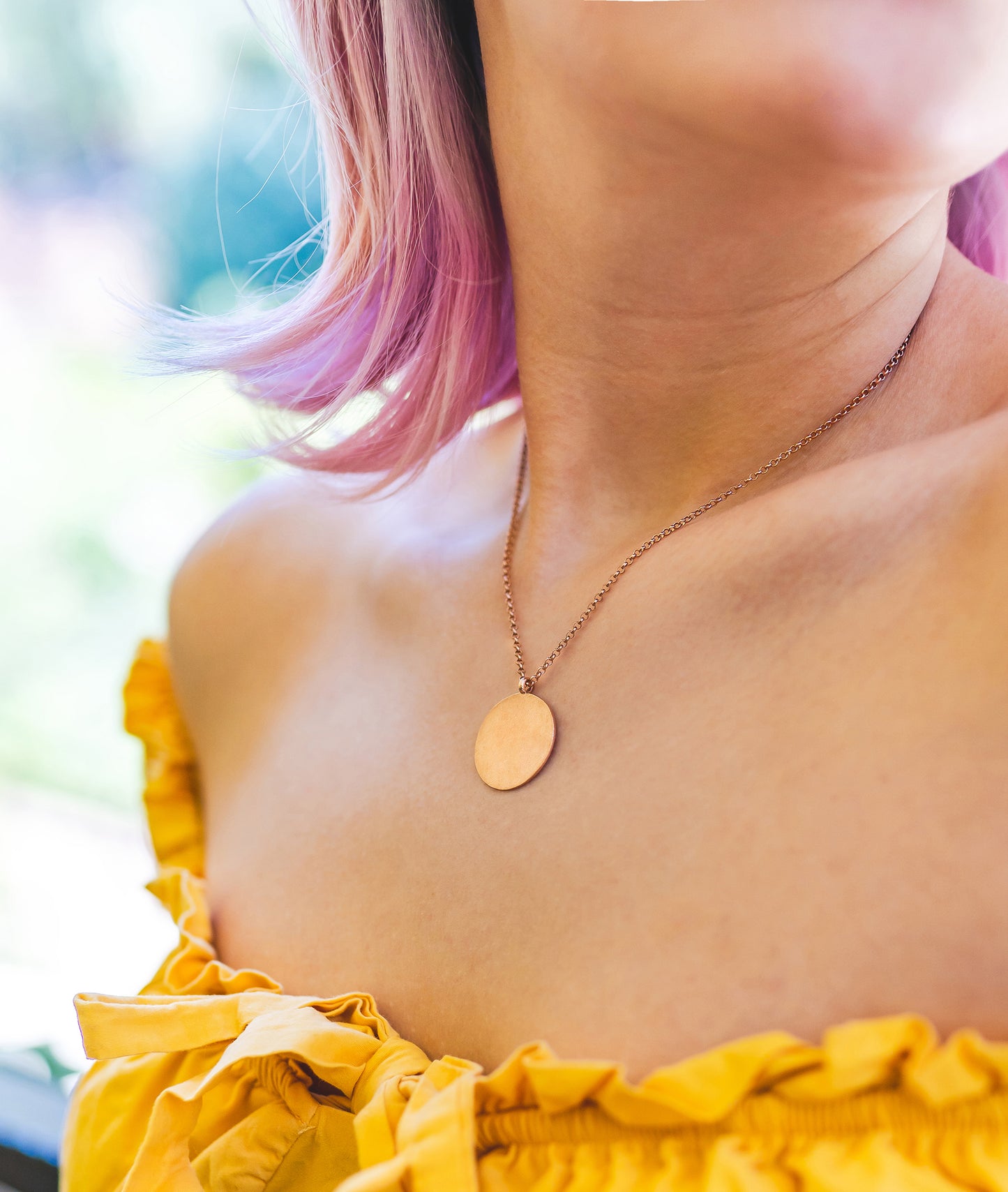 Disc Necklace