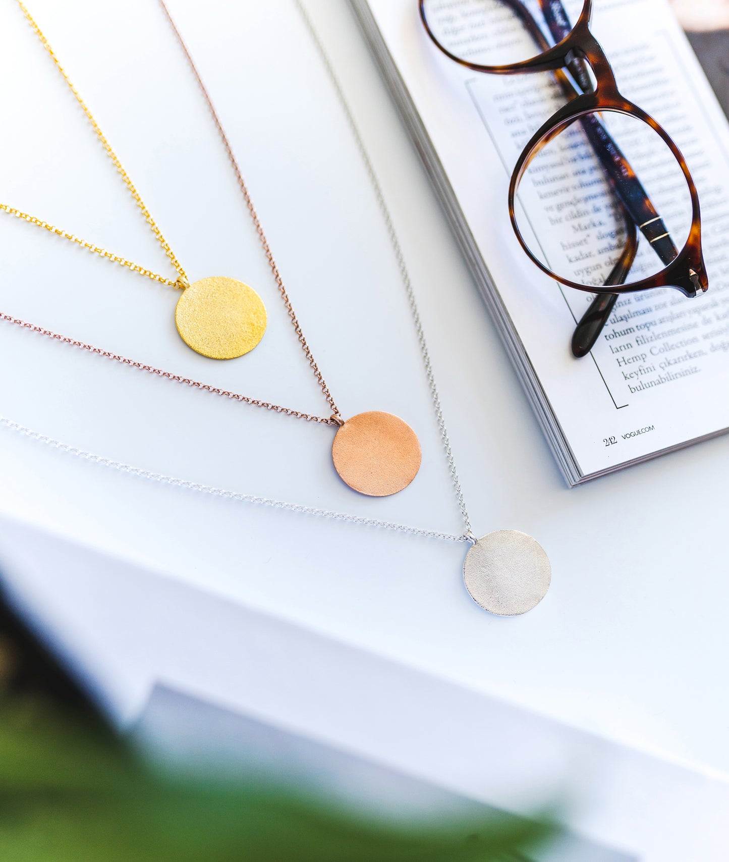 Disc Necklace