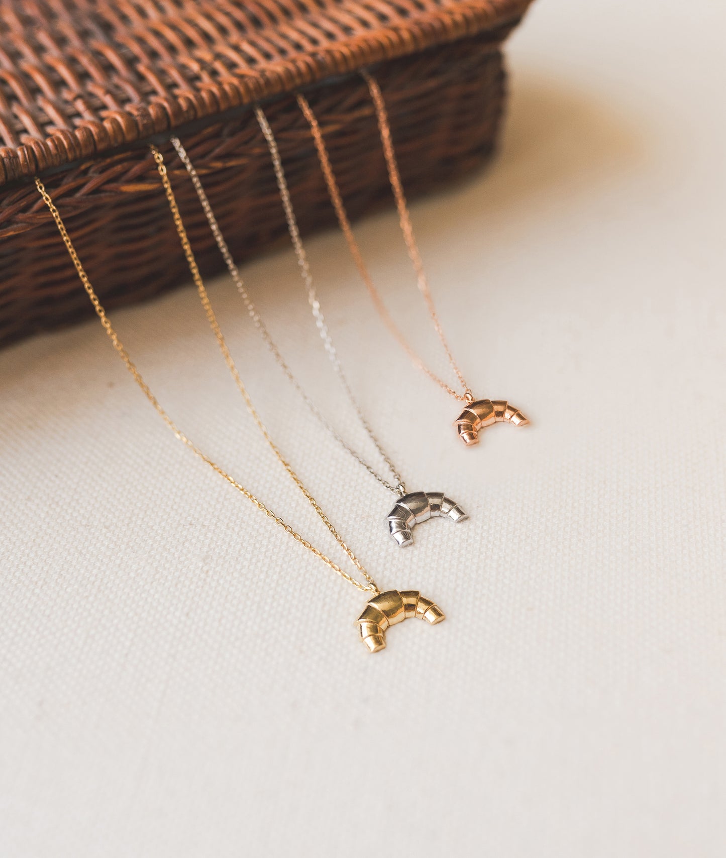 Croissant Necklace