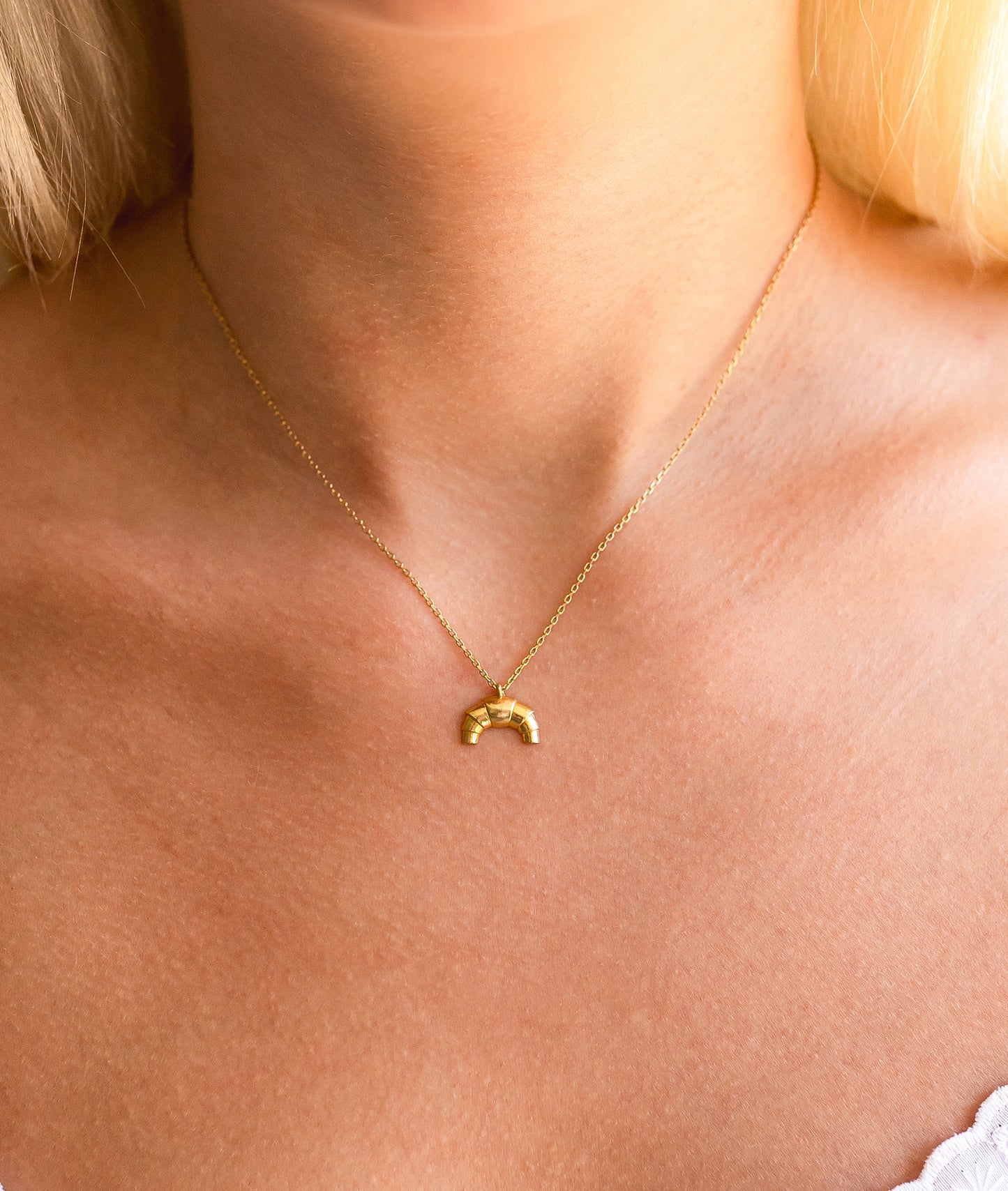 Croissant Necklace