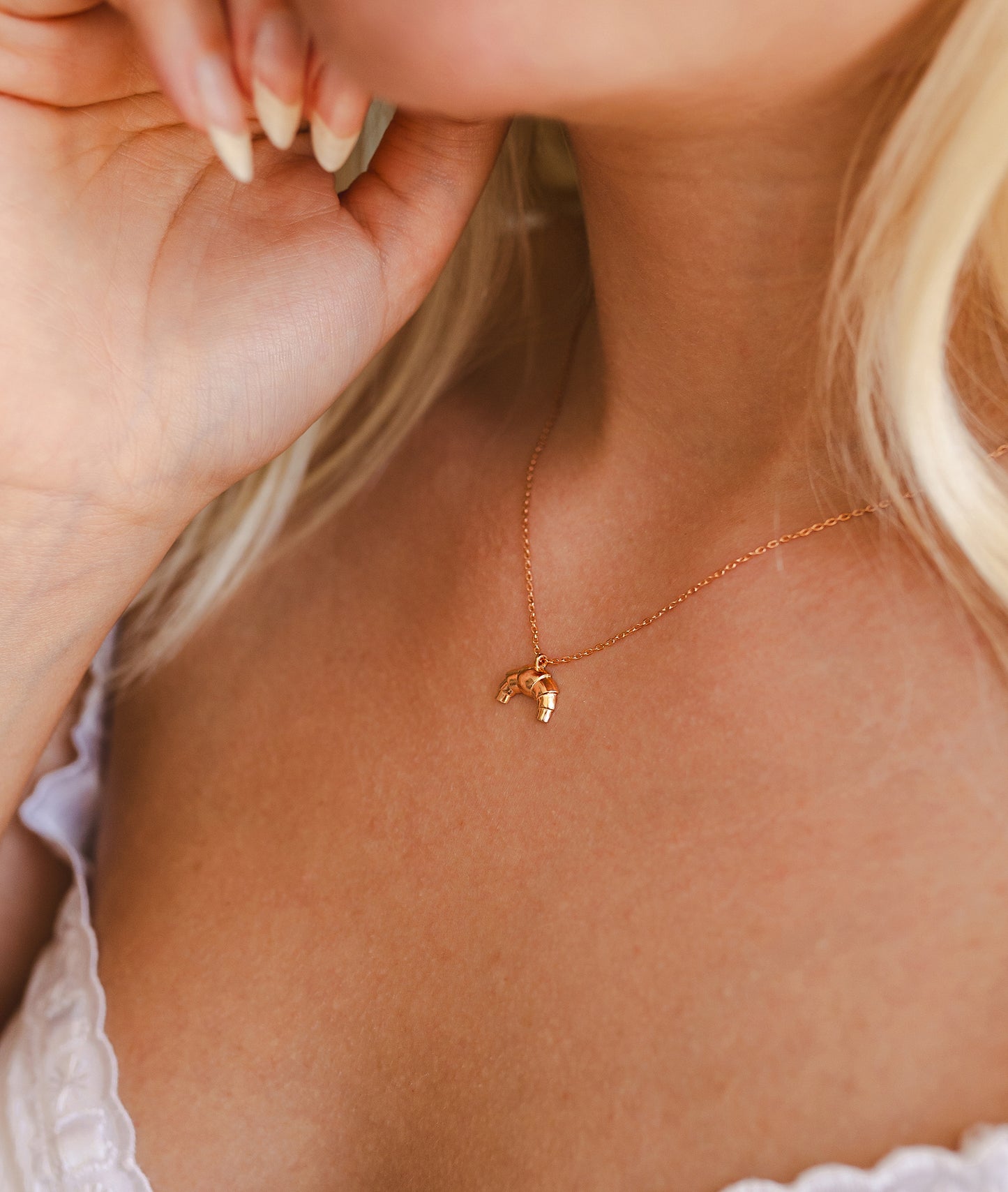 Croissant Necklace