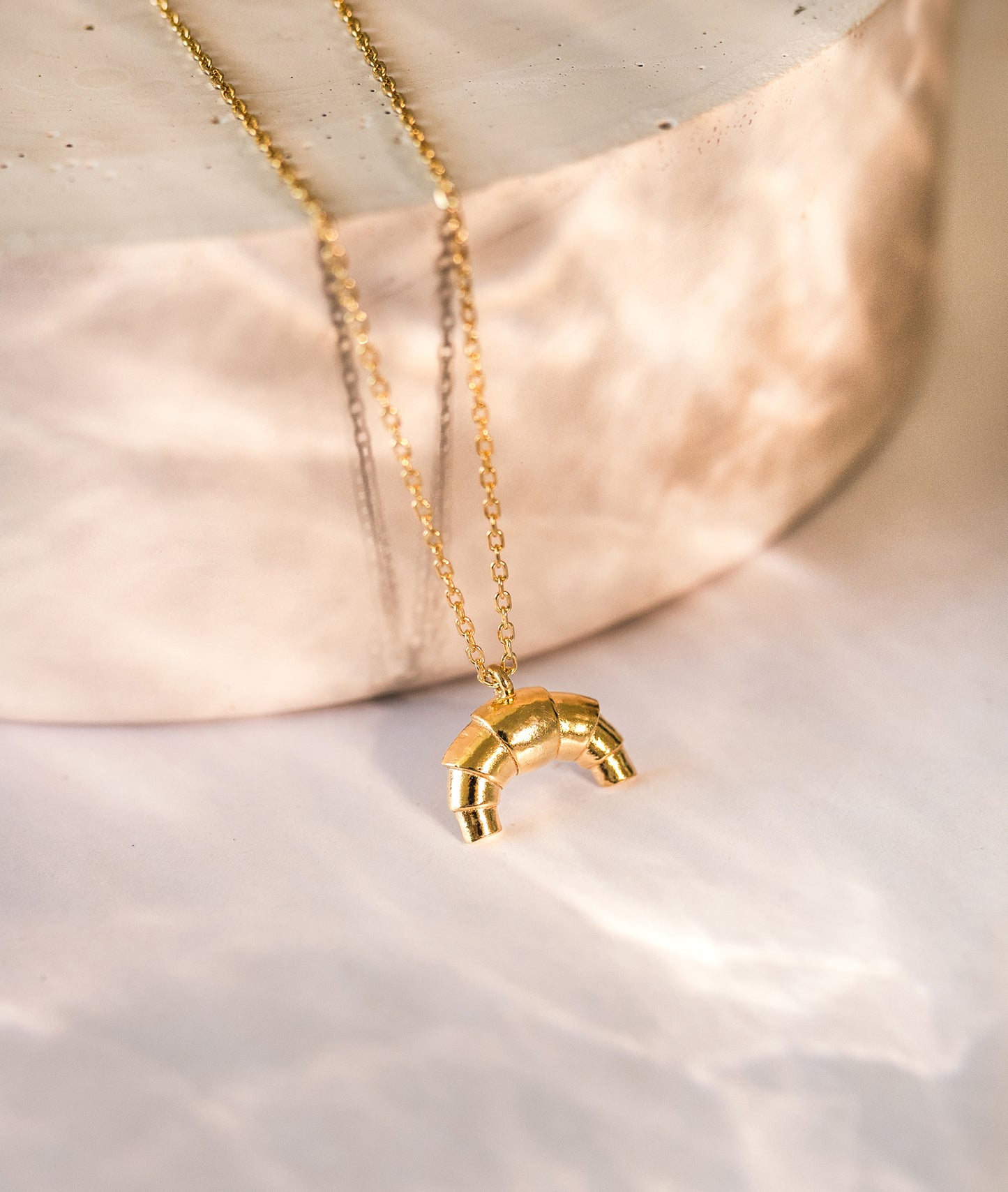 Croissant Necklace