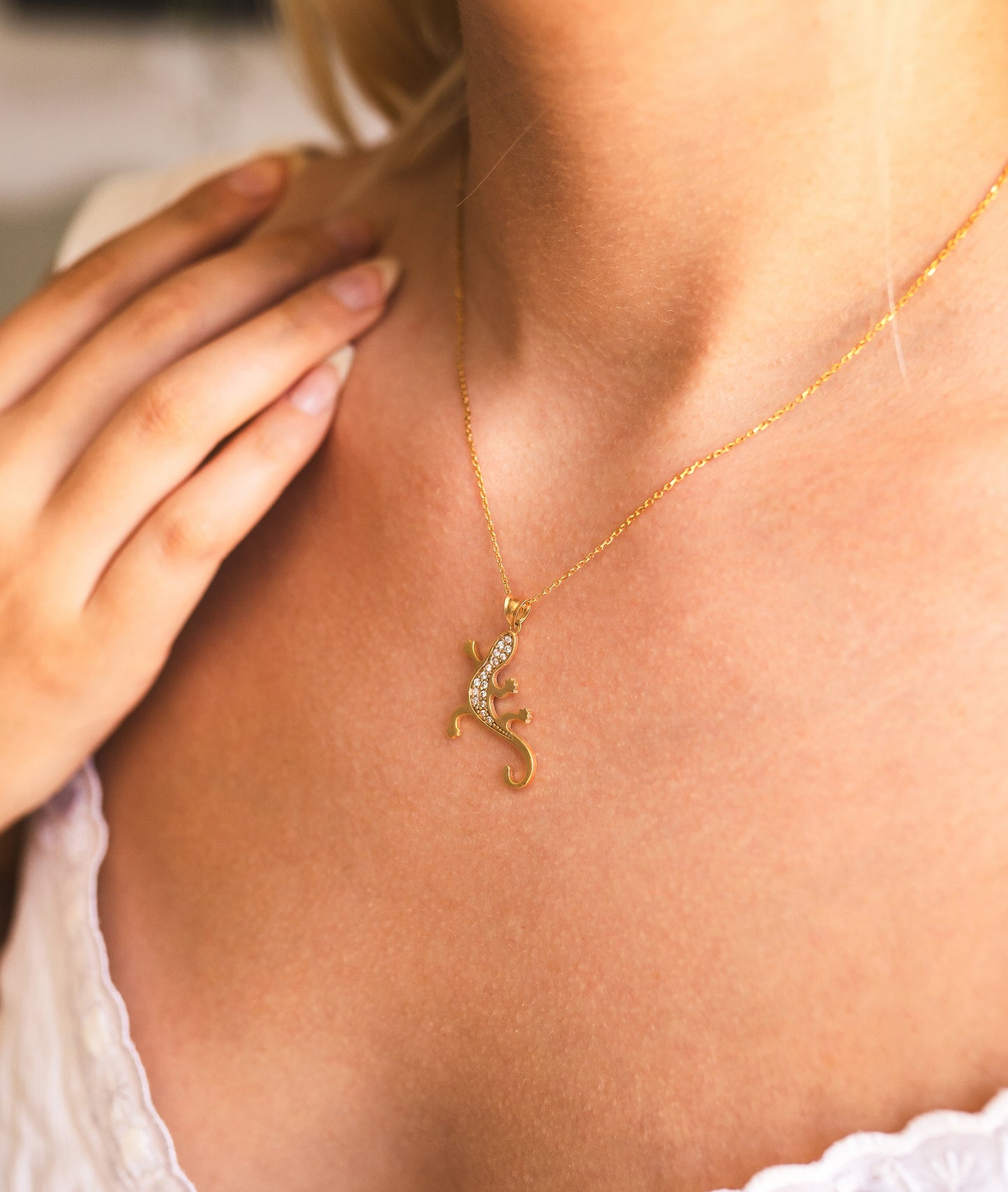 Salamander Necklace