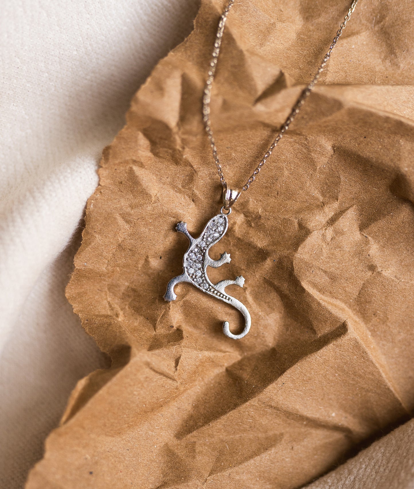 Salamander Necklace