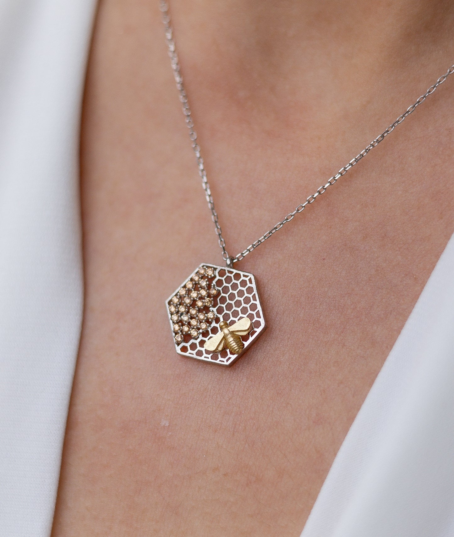 Honeycomb Necklace