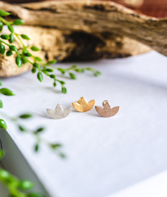 Lotus Earrings