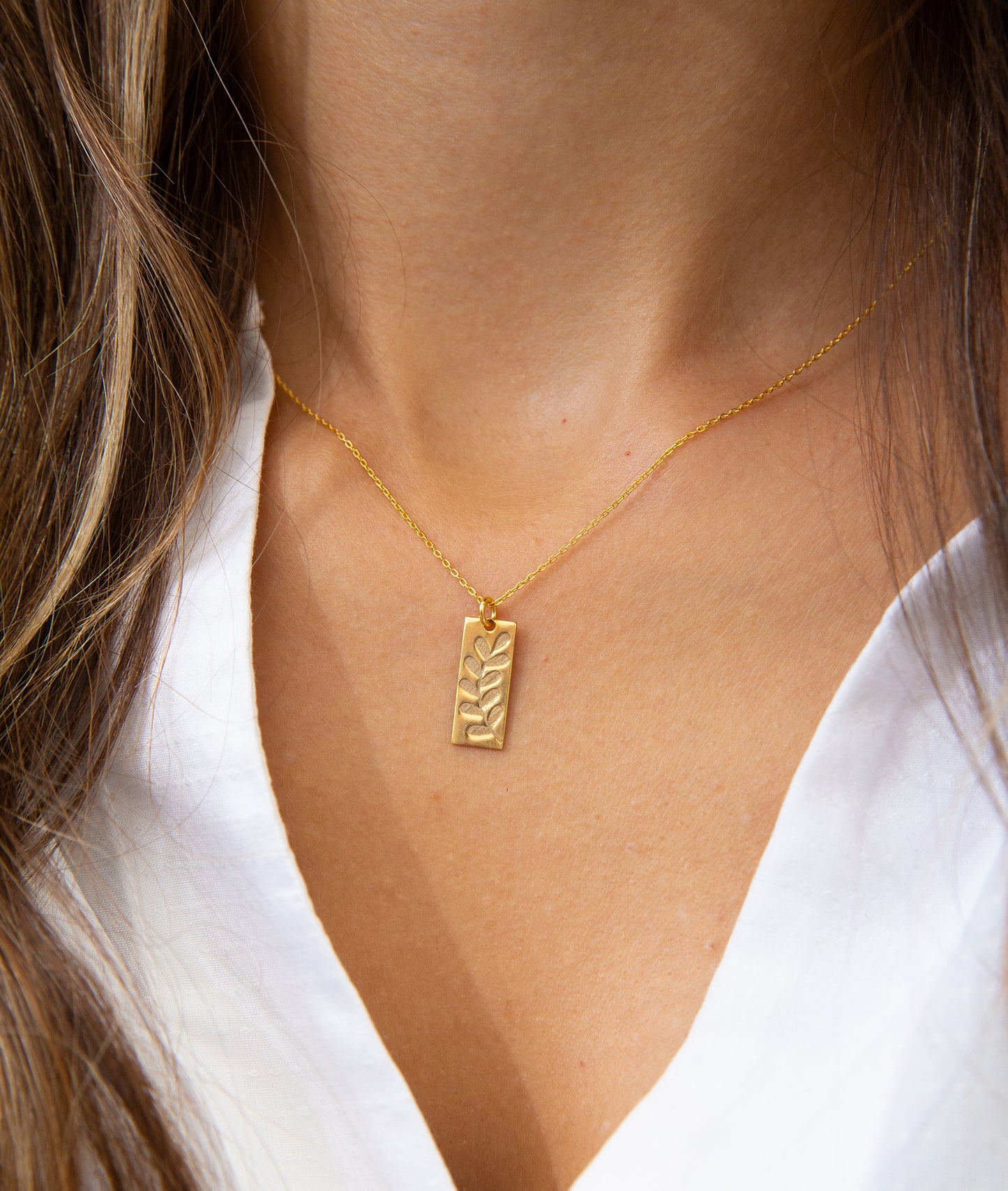 Olive Branch Necklace
