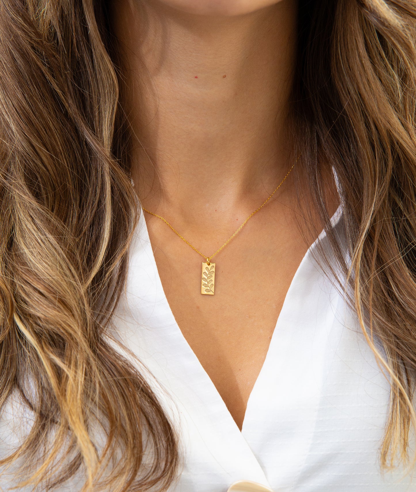 Olive Branch Necklace