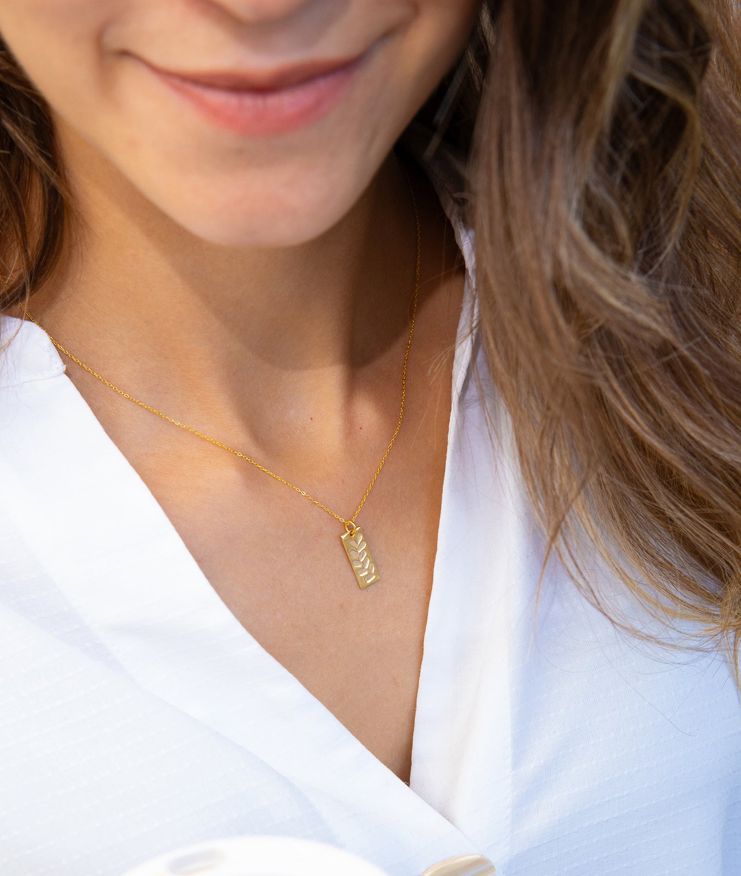 Olive Branch Necklace