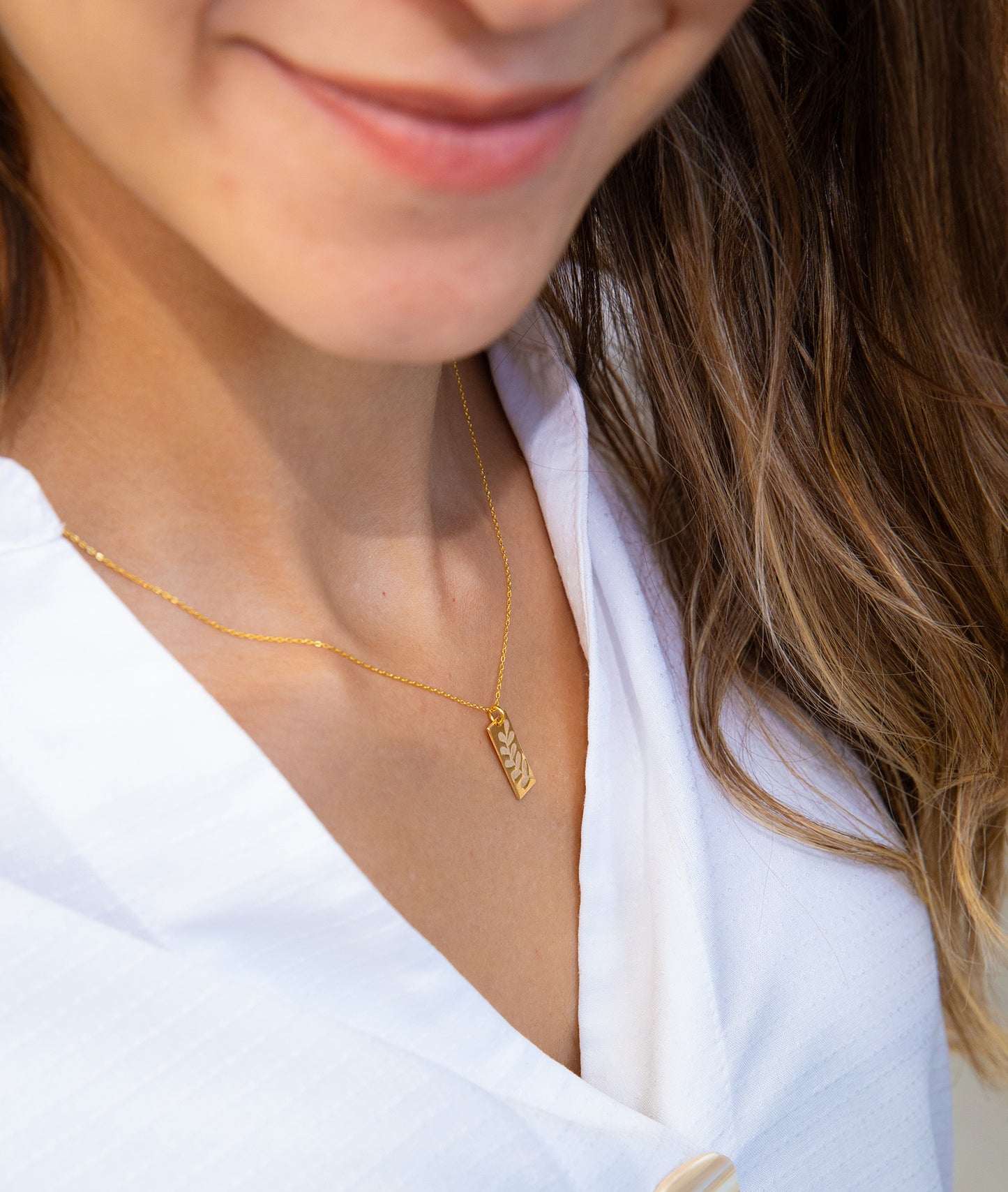 Olive Branch Necklace