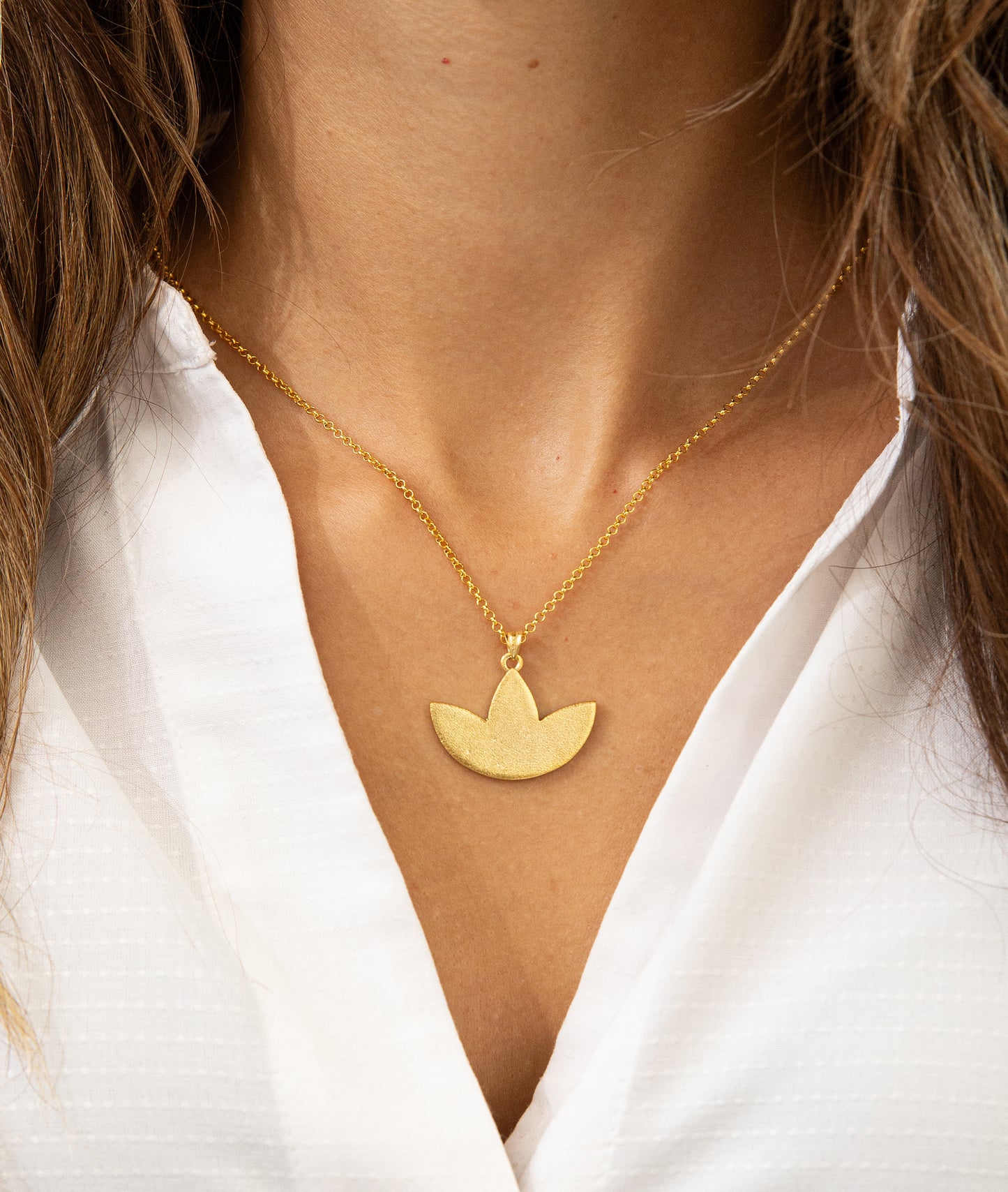 Lotus Necklace