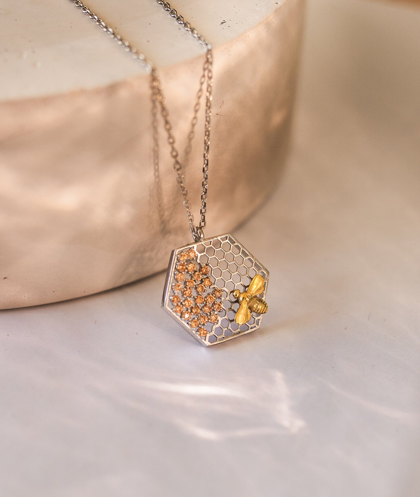 Honeycomb Necklace