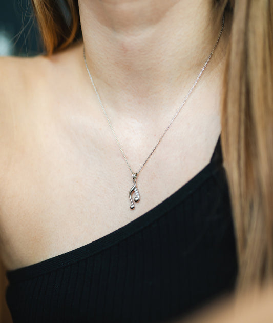 Music Note Necklace