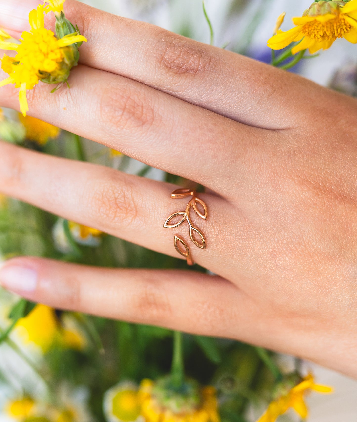 Olive Branch Ring