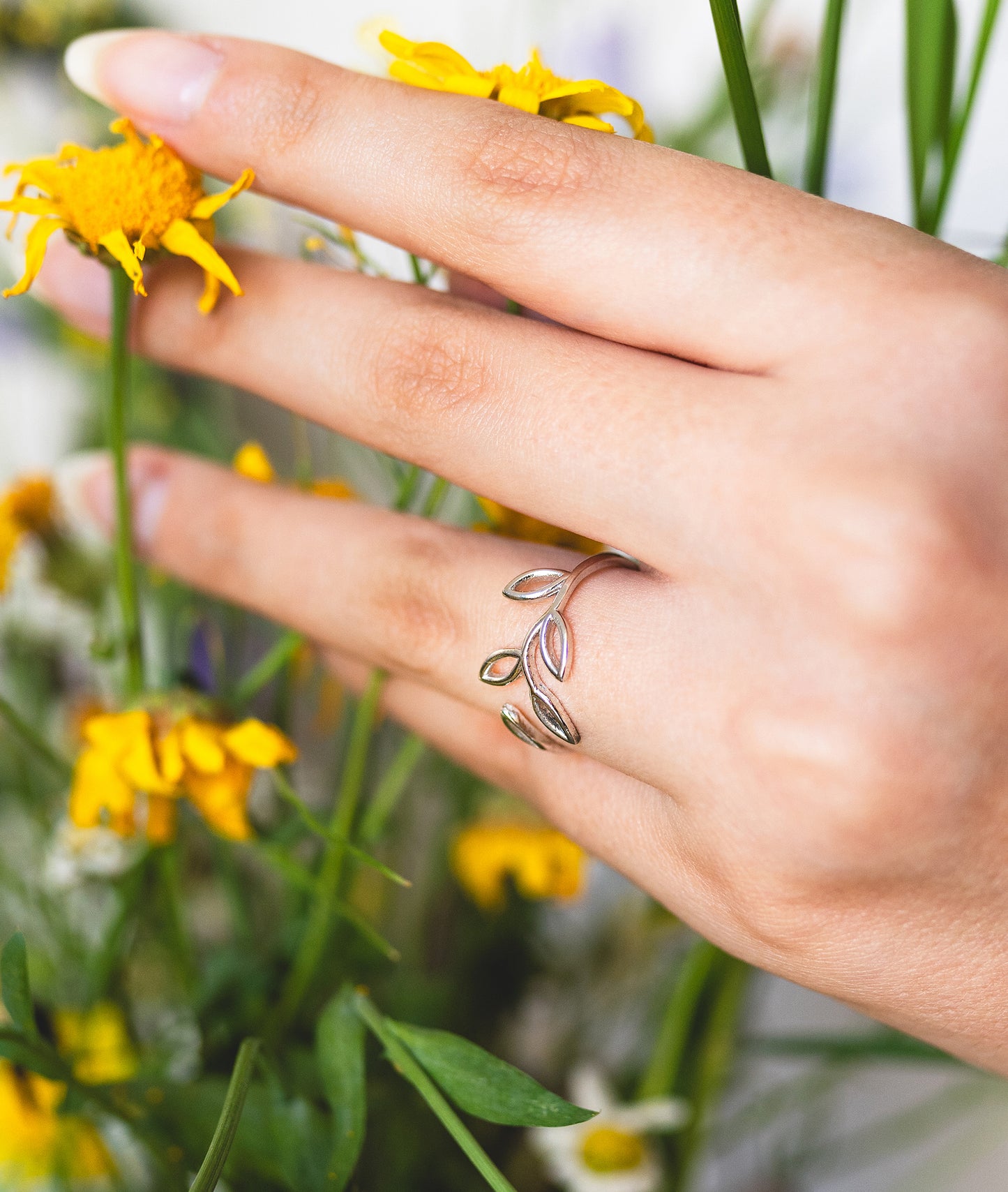 Olive Branch Ring