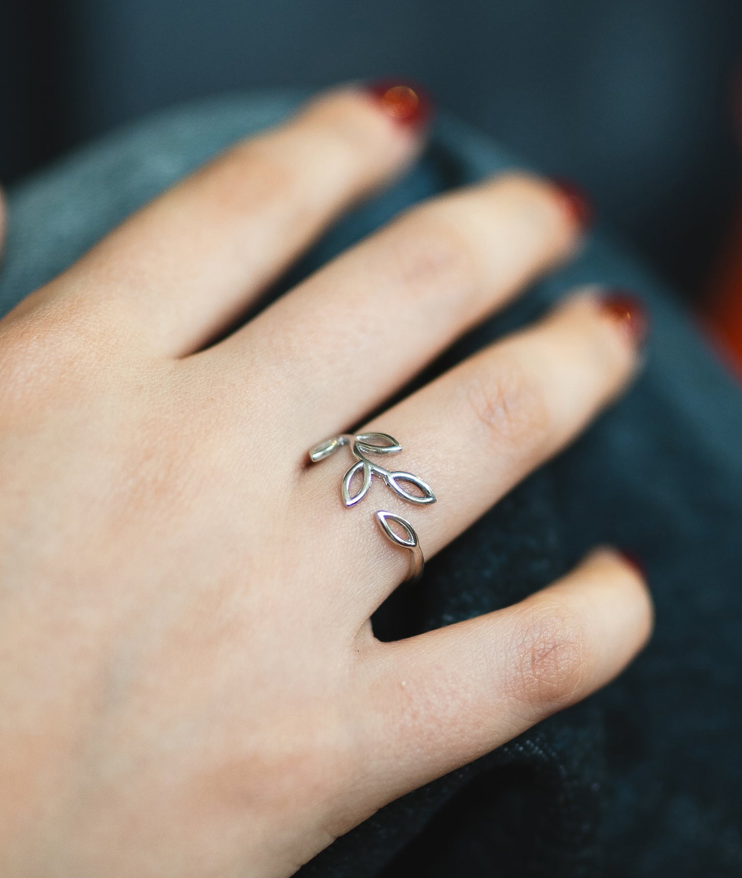 Olive Branch Ring