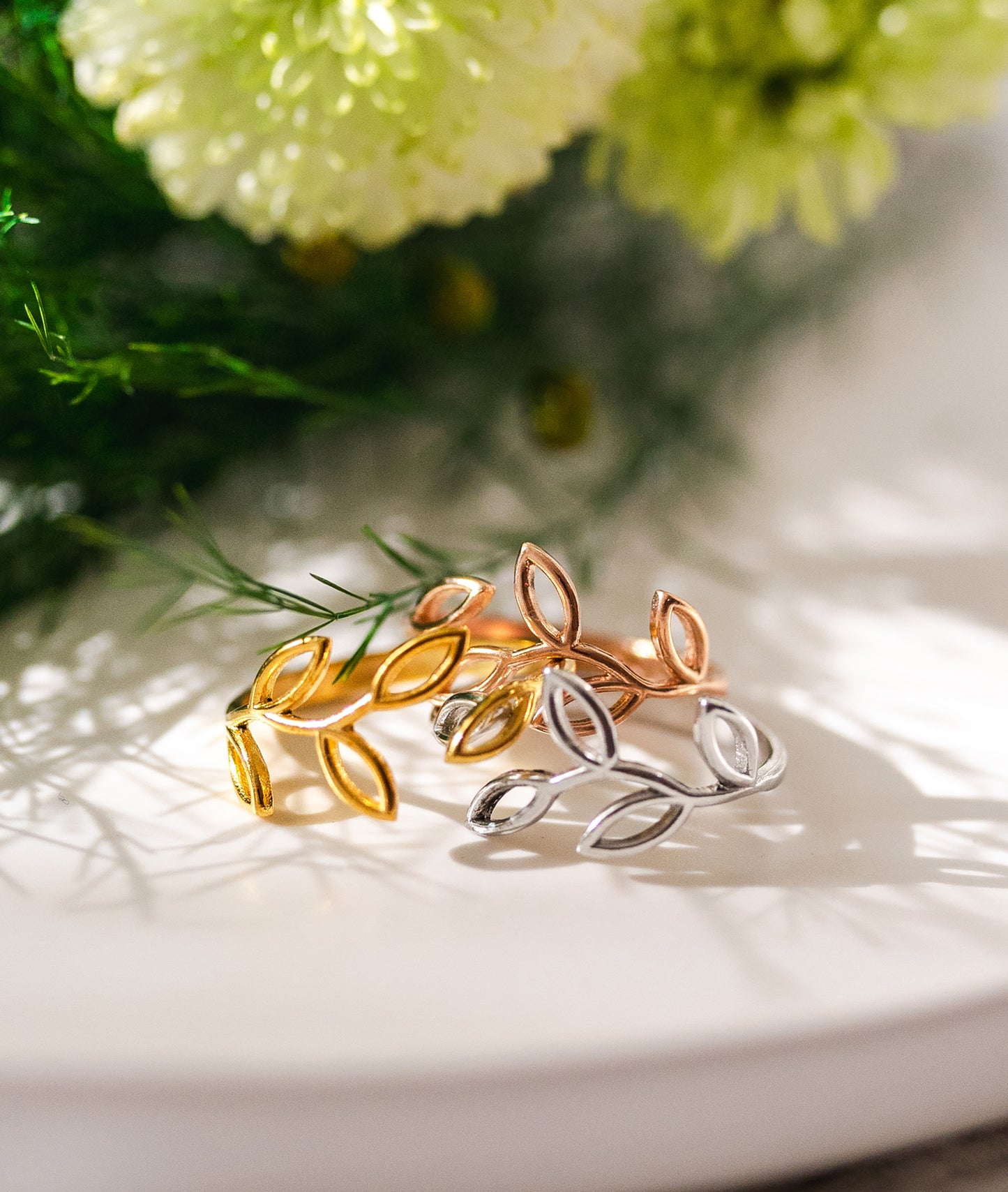 Olive Branch Ring