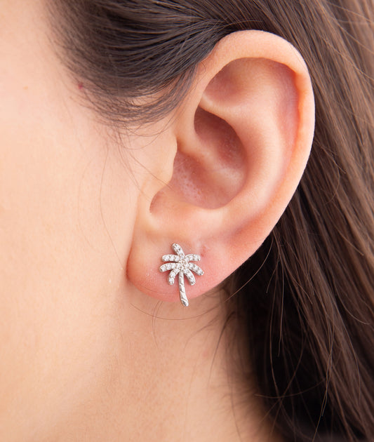 Palm Tree Earrings