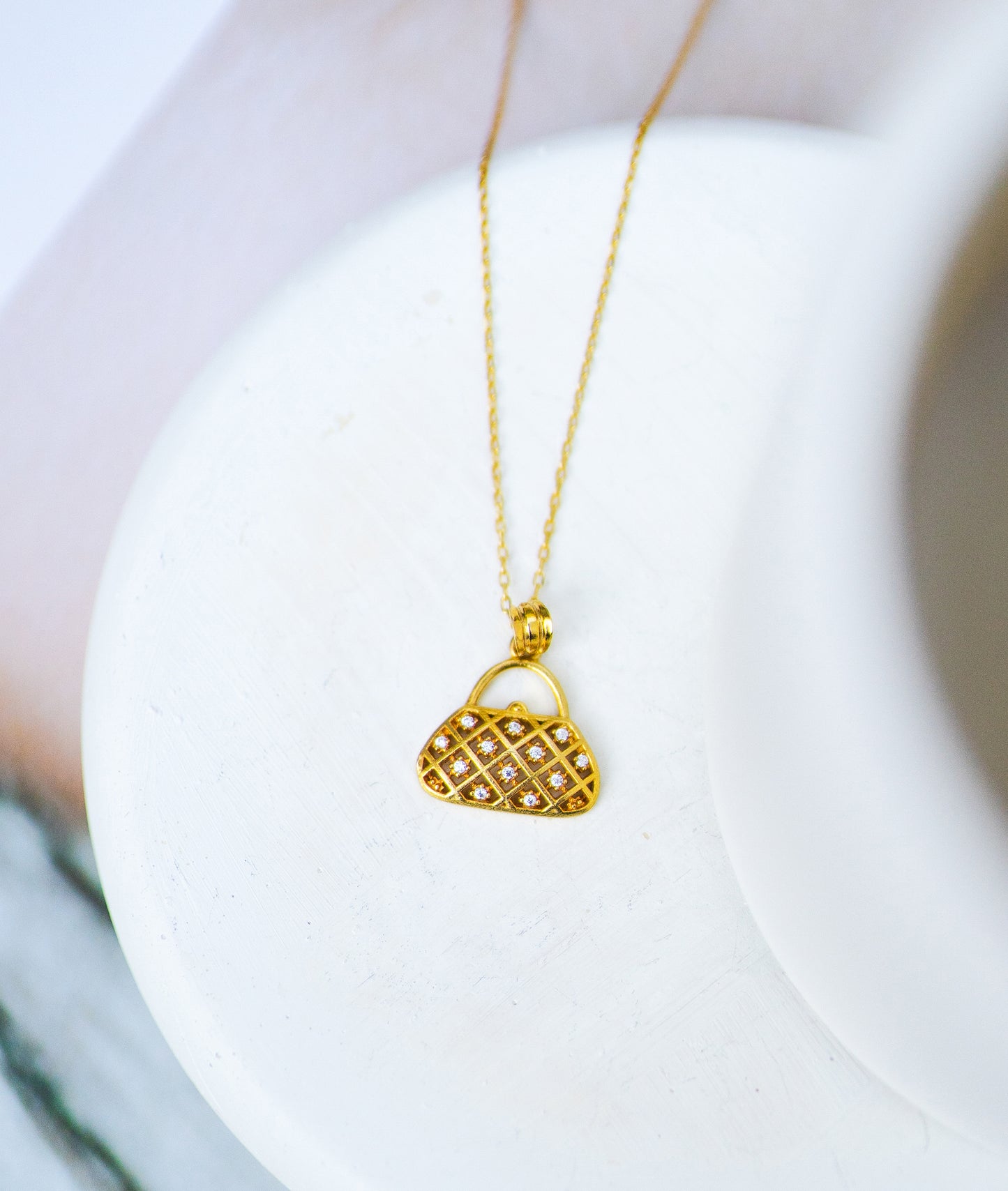 Purse Necklace