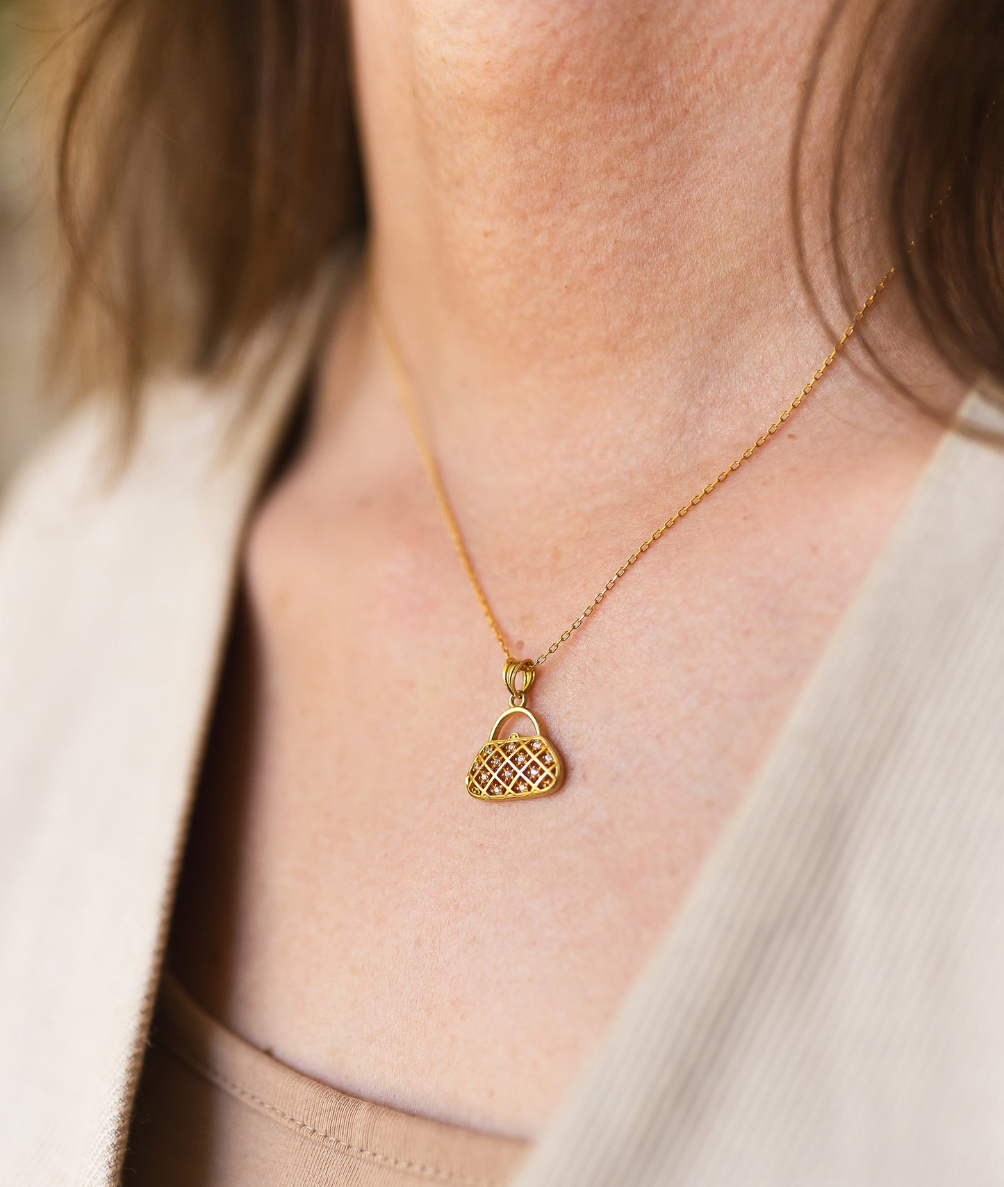 Purse Necklace