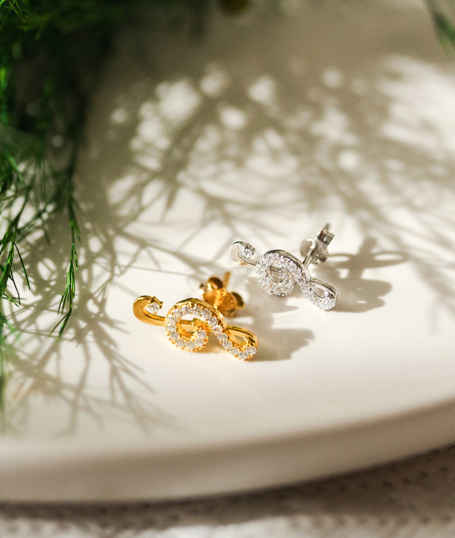 Treble Clef Earrings