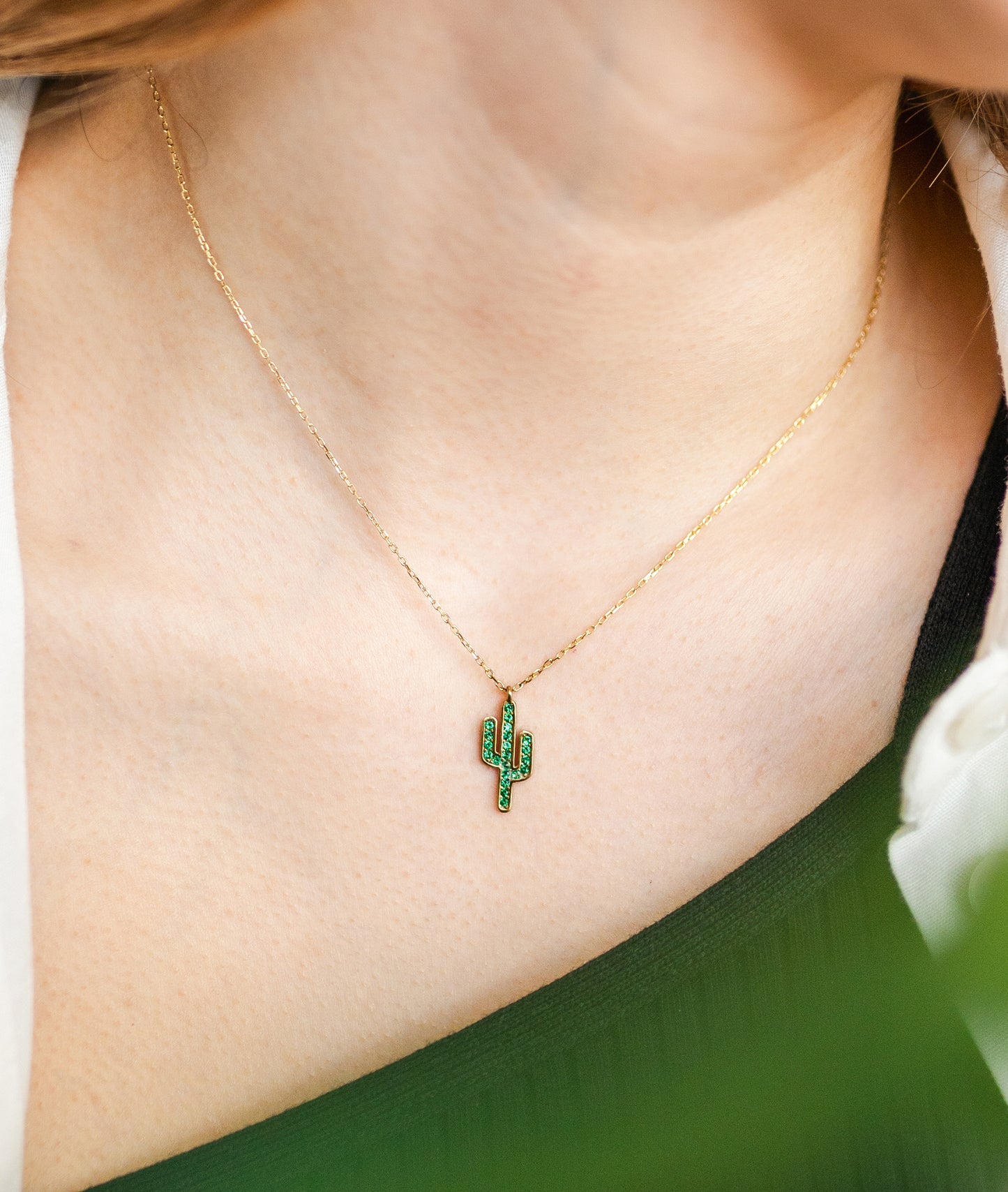 Cactus Necklace