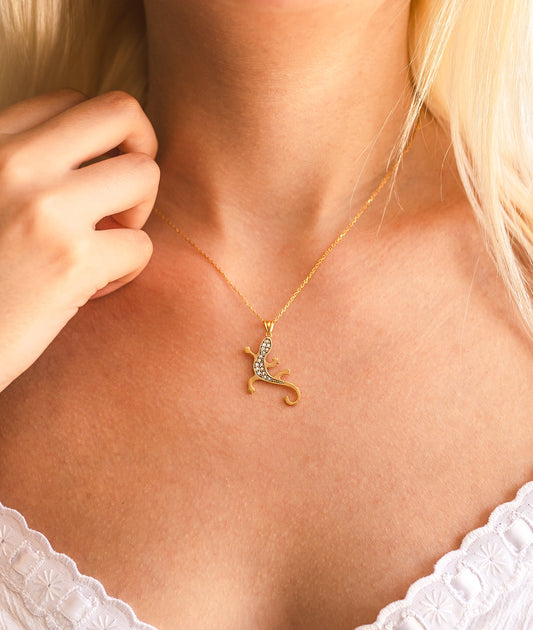 Salamander Necklace