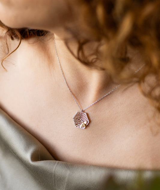 Honeycomb Necklace