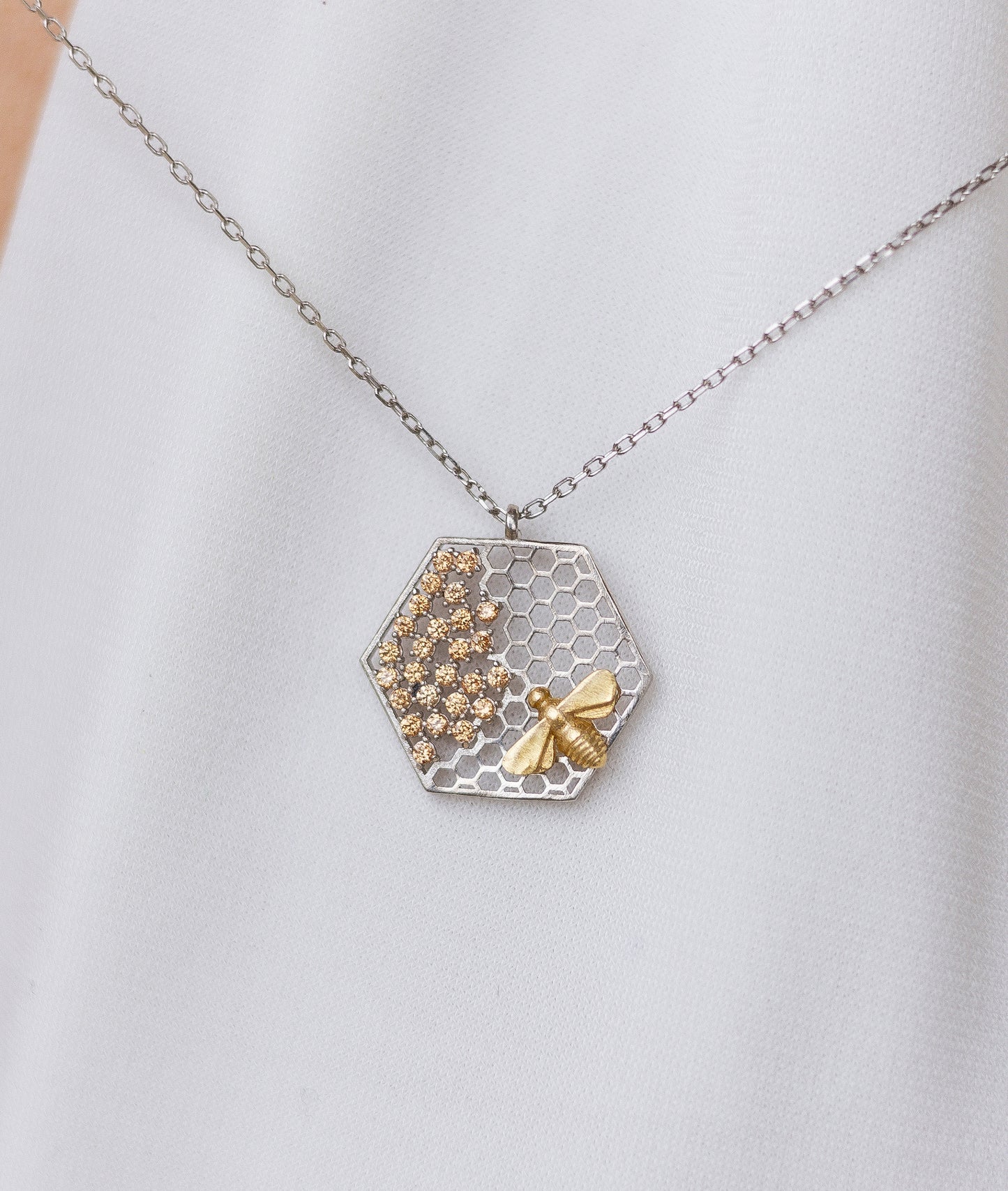 Honeycomb Necklace