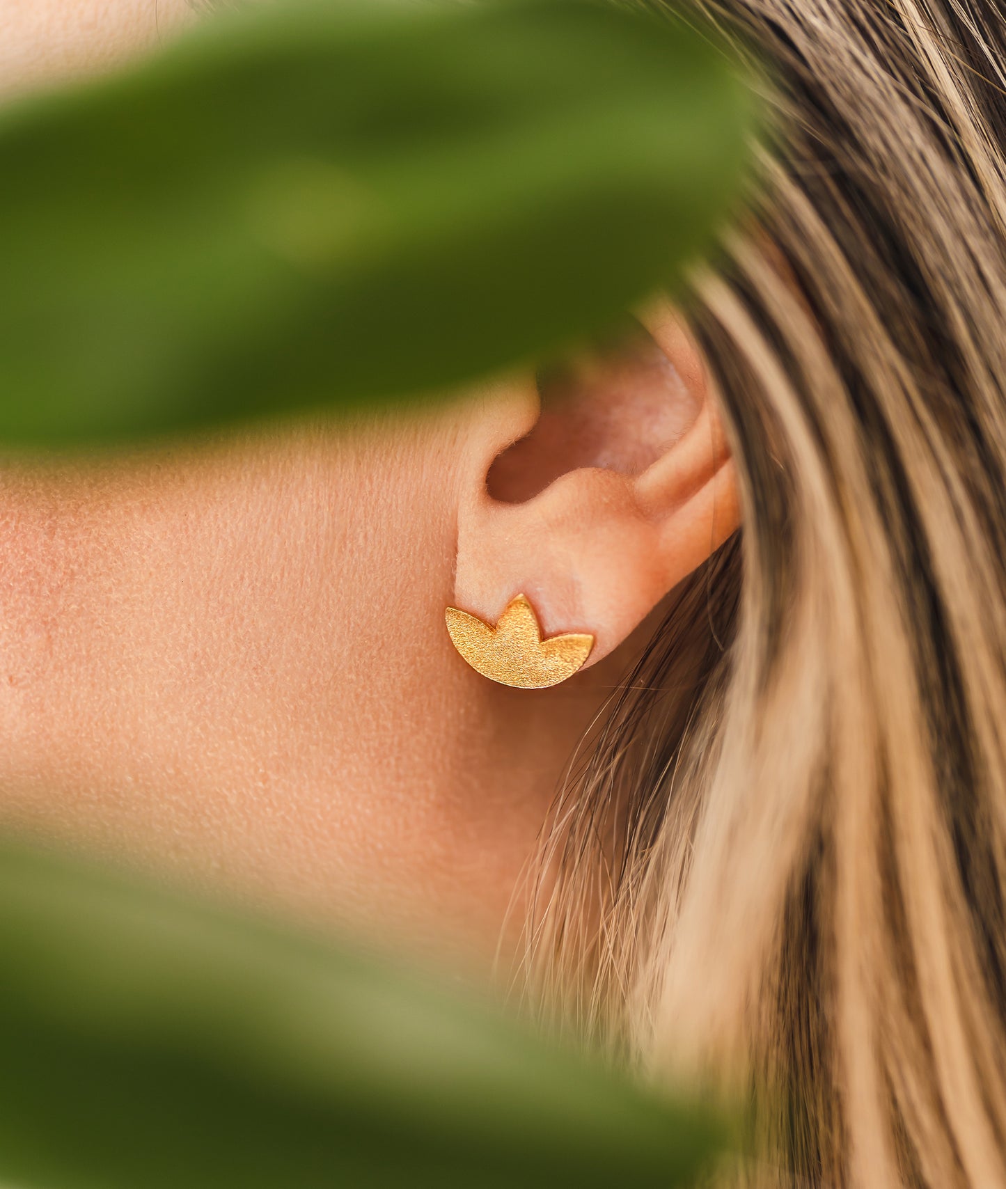 Lotus Earrings