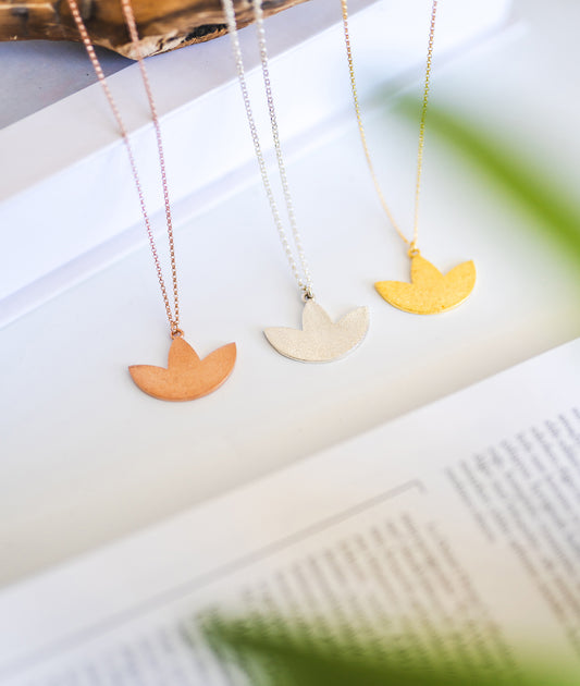 Lotus Necklace