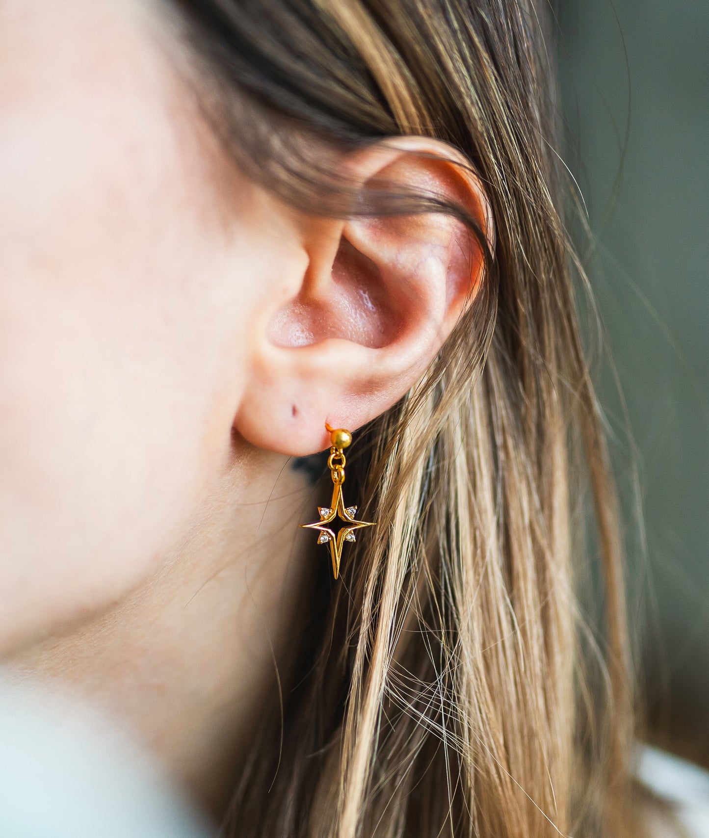 North Star Earrings