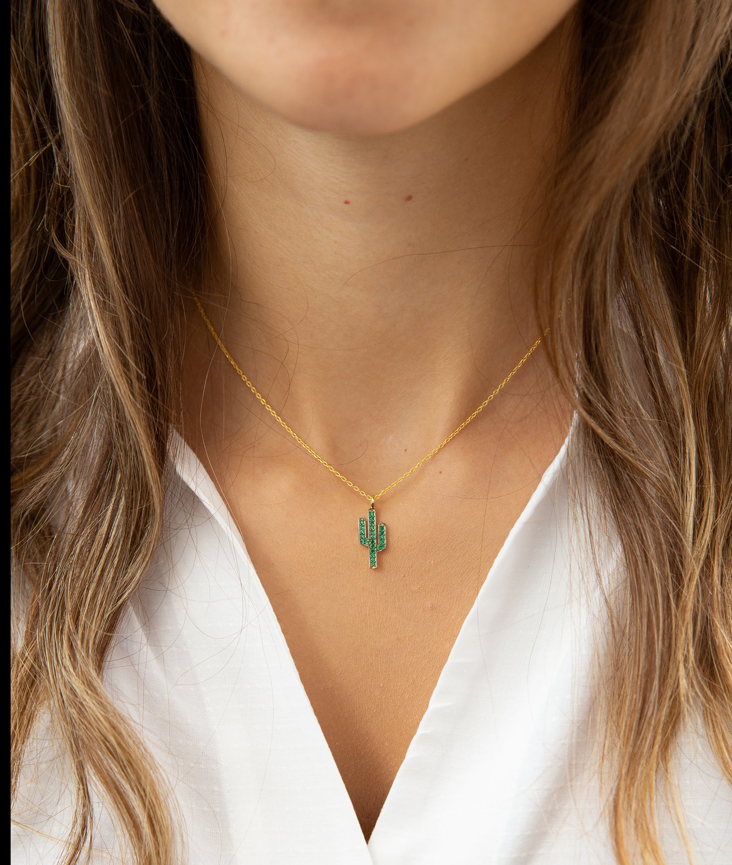 Cactus Necklace