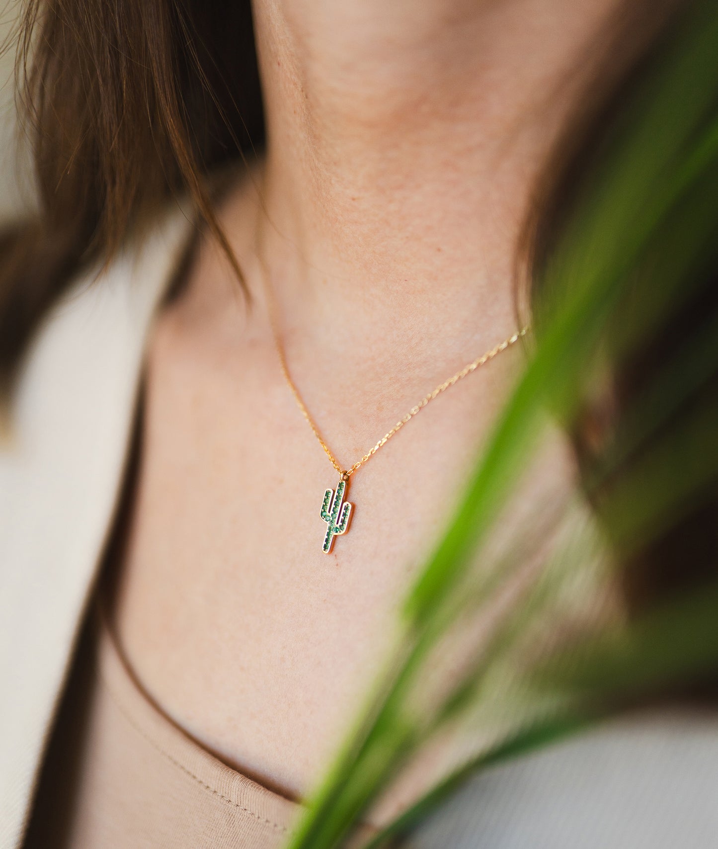 Cactus Necklace