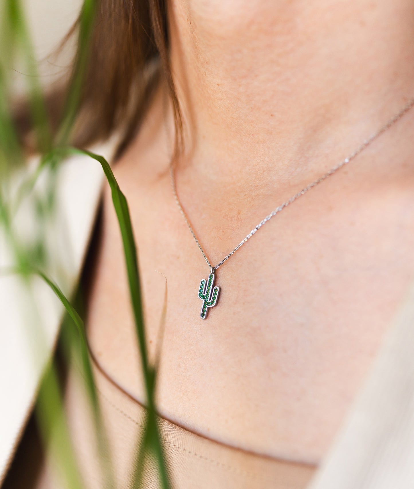 Cactus Necklace