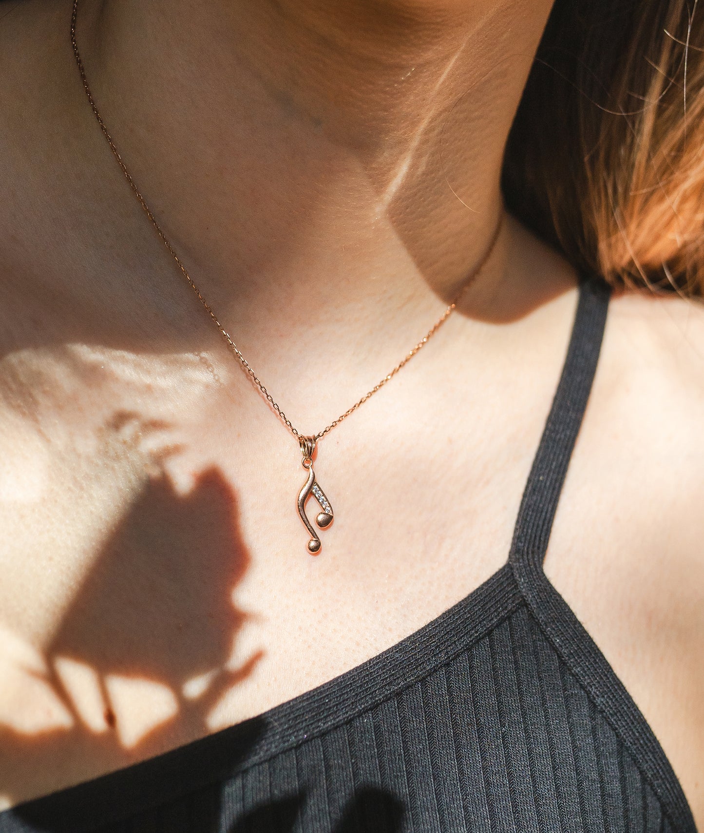 Music Note Necklace