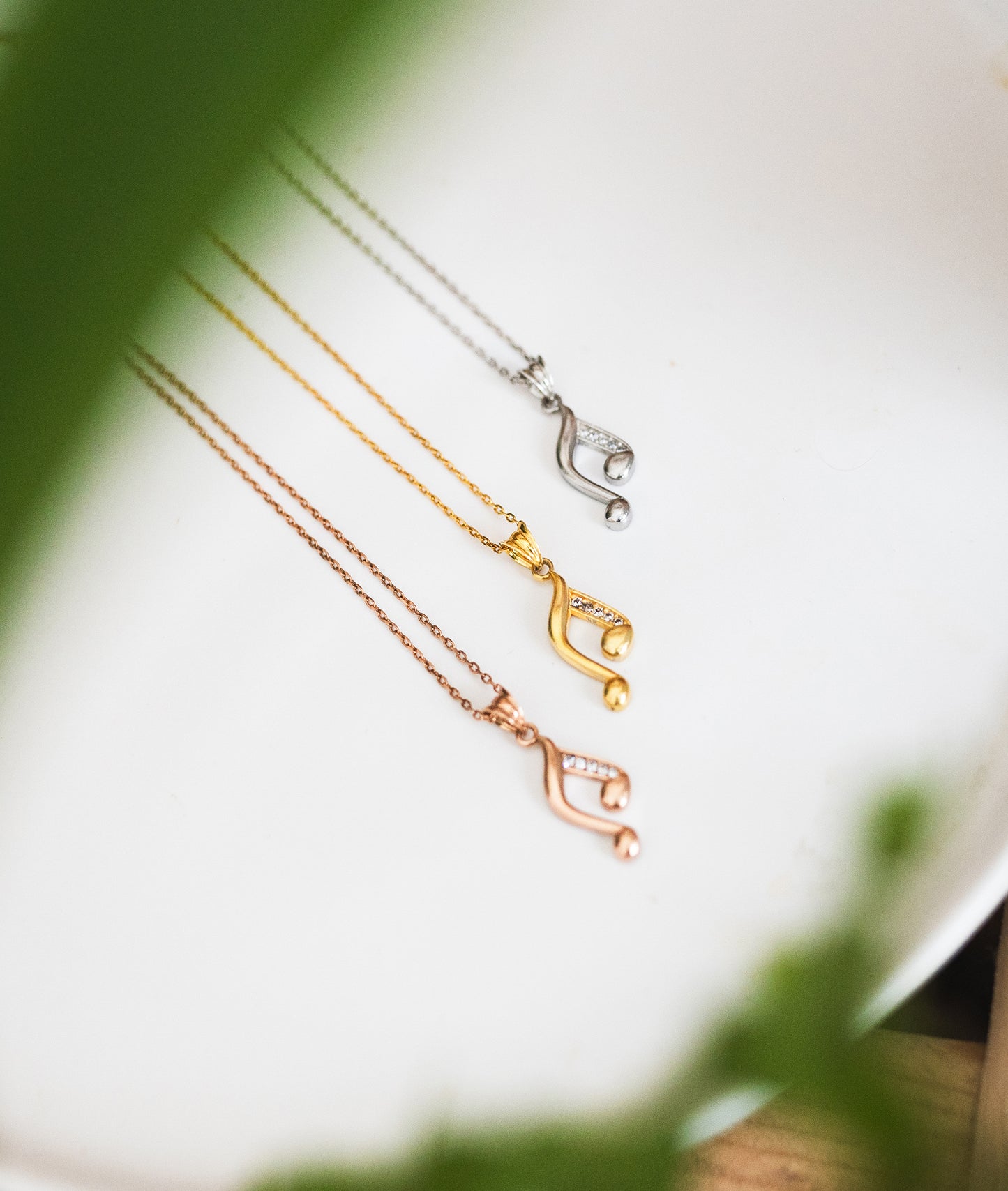 Music Note Necklace