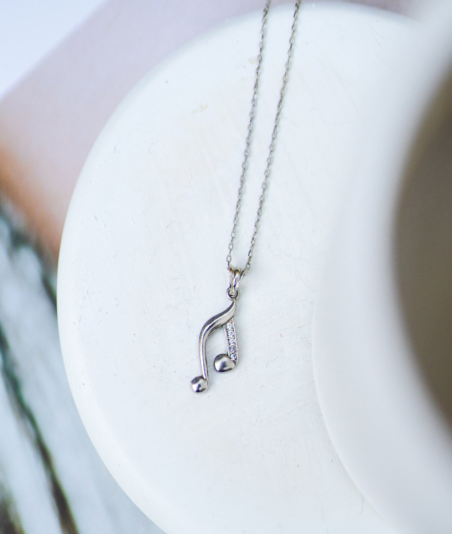 Music Note Necklace