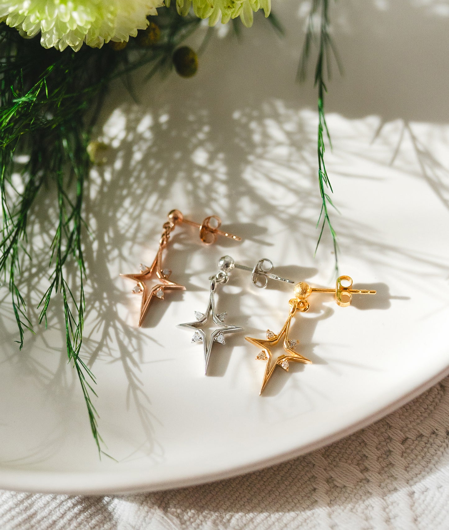 North Star Earrings