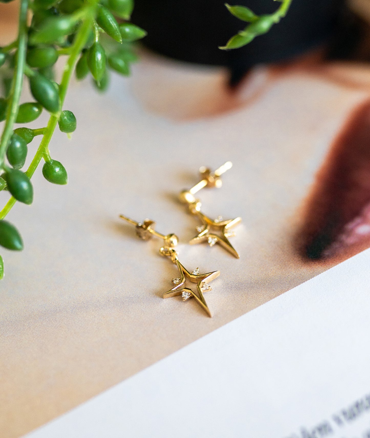 North Star Earrings