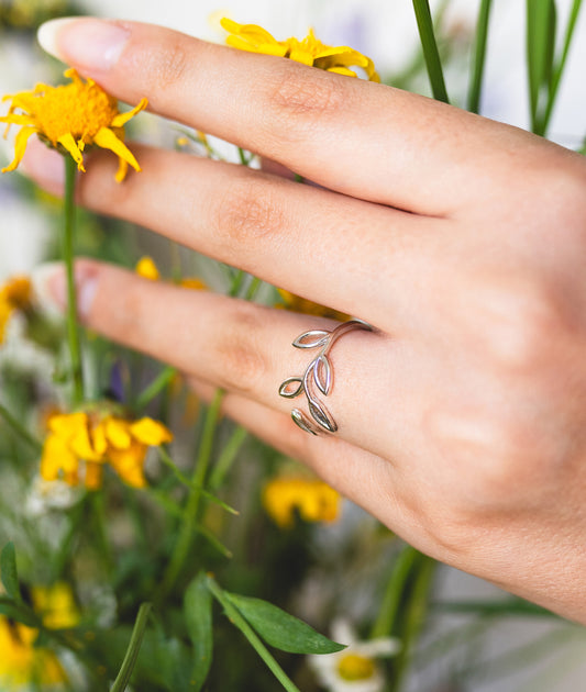 Olive Branch Ring