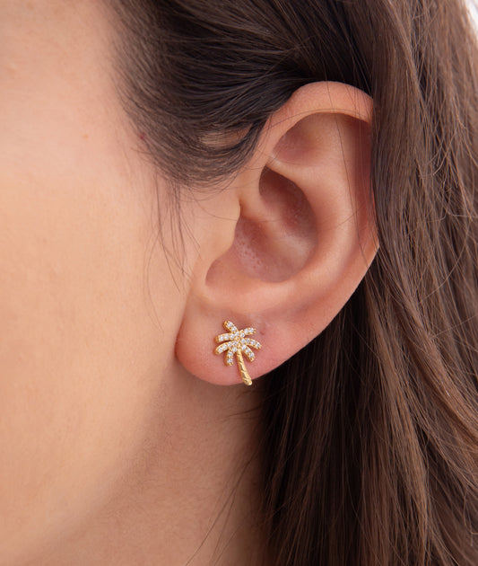 Palm Tree Earrings
